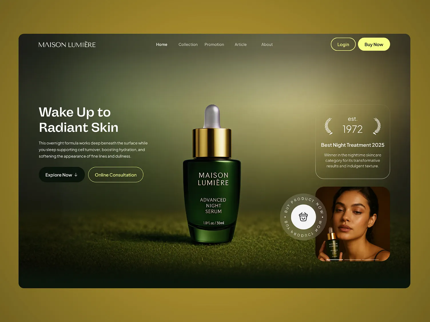 Faltive design project example