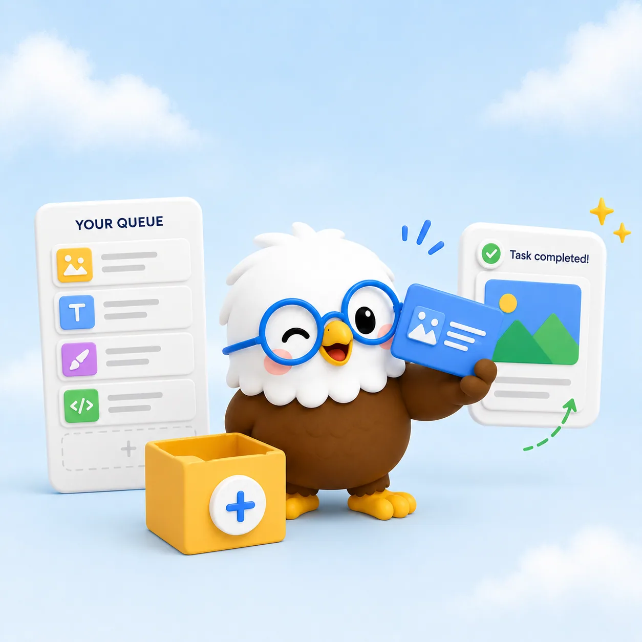 Step: Submit — Faltive design request interface